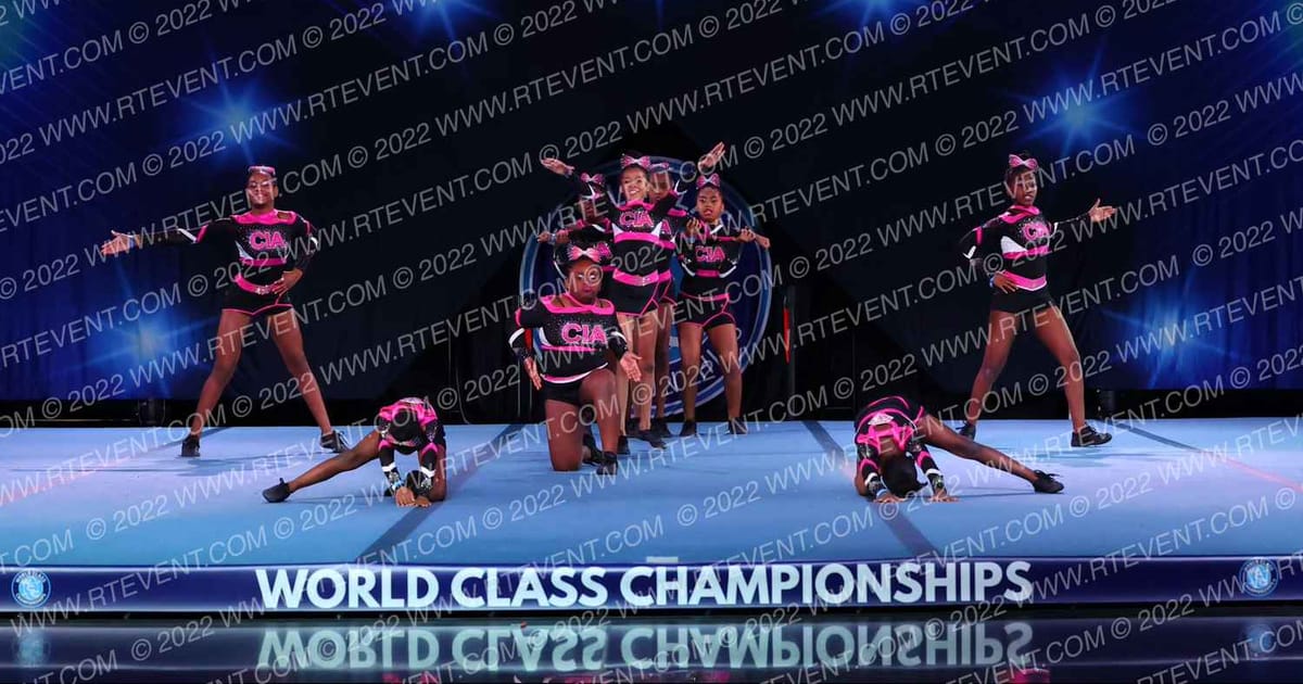 Cheer impact Allstars Amethyst · Southern Crown