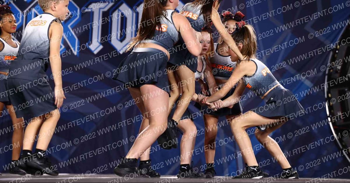 WILDCATS Cheer Pride PUMAS · THE CHEER TOUR PIGEON FORGE