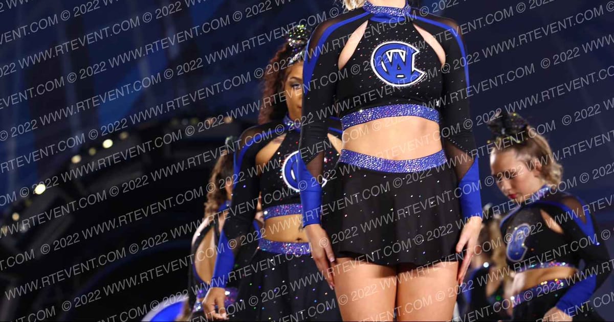 World Class Athletics PCB White Diamonds · THE CHEER TOUR PIGEON FORGE