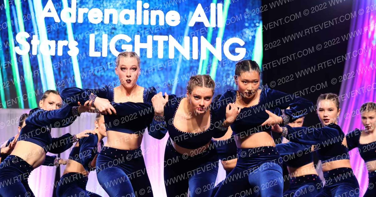Adrenaline All Stars LIGHTNING Senior · Holiday Spectacular Dance