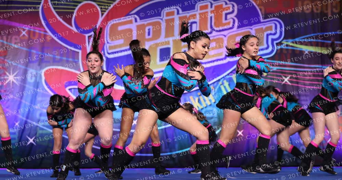 Evolution Cheer Lady Luck · Spirit Cheer Atlantic City Grand Nationals