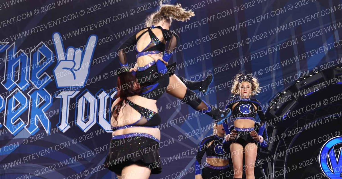 World Class Athletics PCB Black Diamonds · THE CHEER TOUR PIGEON FORGE