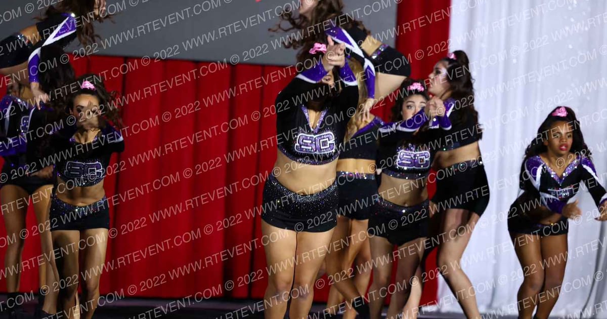 South Coast Cheer Blush · CHAMPS Grand Nationals DIDII