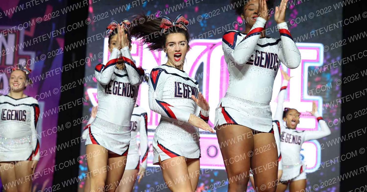 Legendary Cheer & Tumbling Lightning · Encore Houston