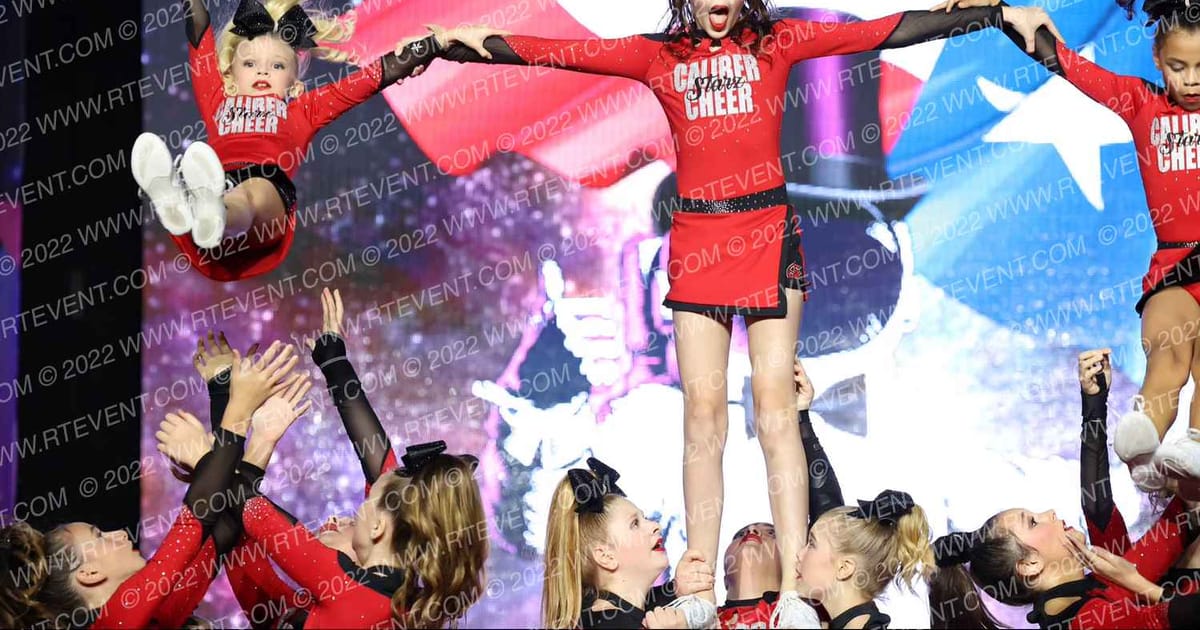 Caliber Cheer Starz Rockets · Encore Houston