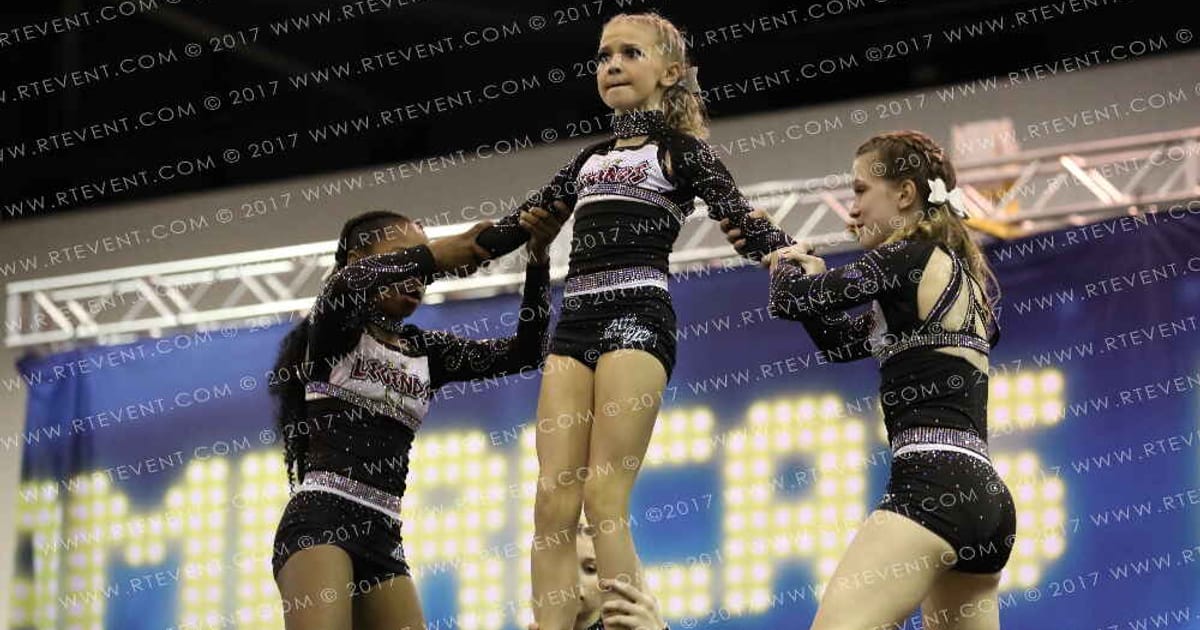Legends Cheer Academy II Princess Platinum Spades · Americas Best Indy Challenge