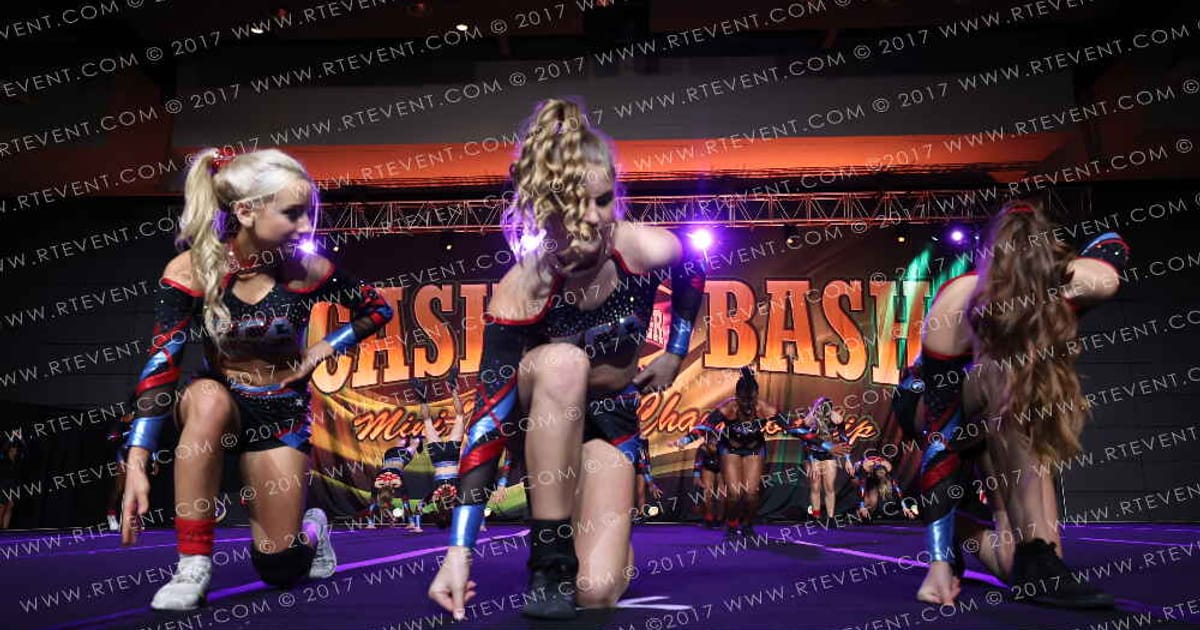 Zachary Cheer Athletics Lady Red · Cash Bash Showdown DI DII
