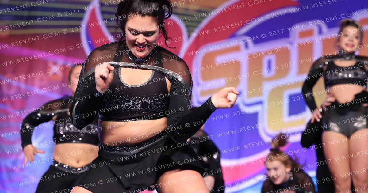 Big 10 Cheer BLACKOUT · Spirit Cheer Atlantic City Grand Nationals
