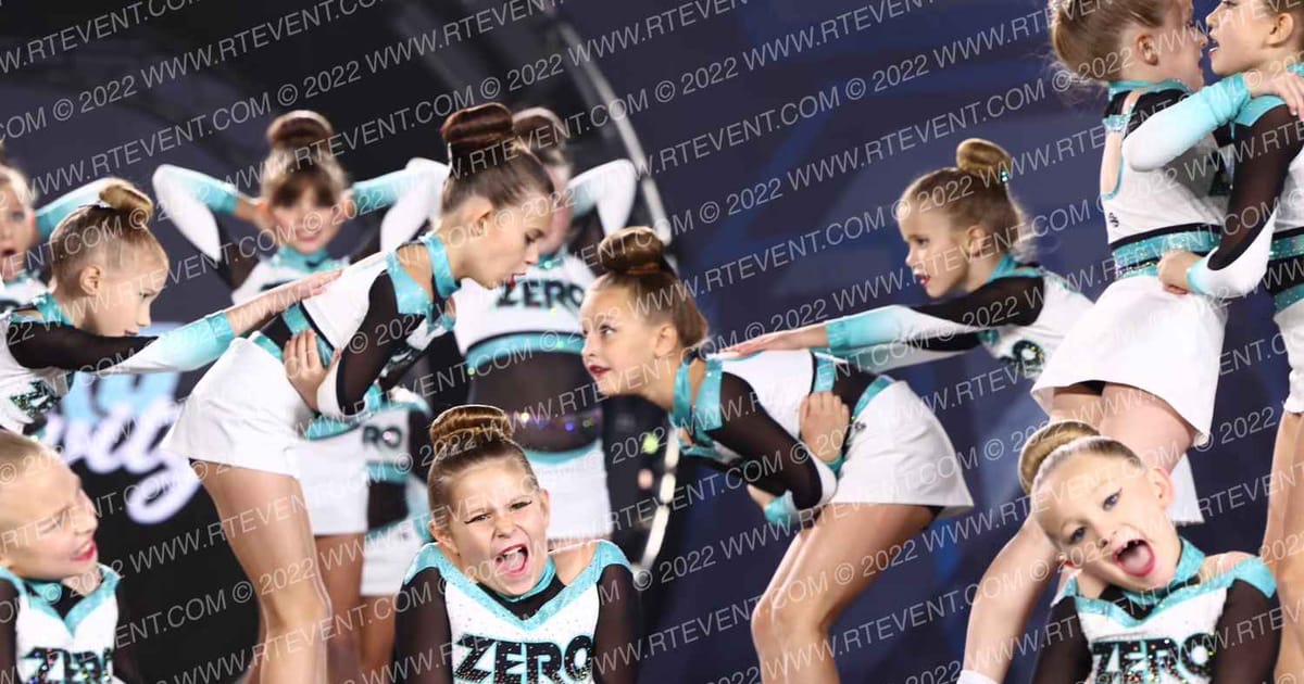 Zero Gravity Athletics Cosmos · THE CHEER TOUR PIGEON FORGE