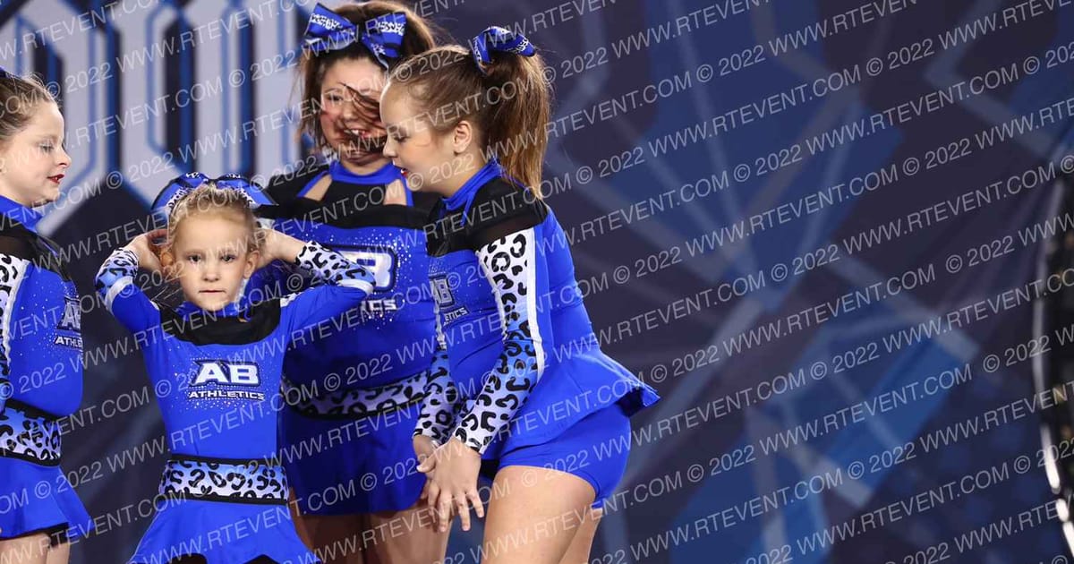 AB Athletics Cheetahs · THE CHEER TOUR PIGEON FORGE