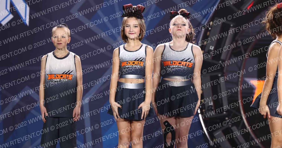 WILDCATS Cheer Pride JAGS · THE CHEER TOUR PIGEON FORGE