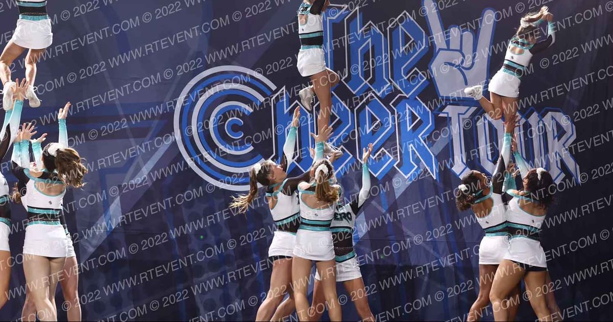 Zero Gravity Athletics Solstice · THE CHEER TOUR PIGEON FORGE