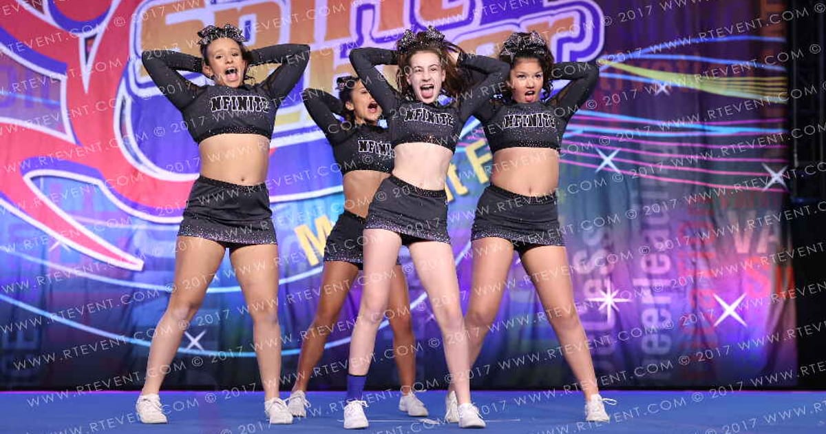NFINITE All Stars GUNSMOKE · Spirit Cheer Atlantic City Grand Nationals
