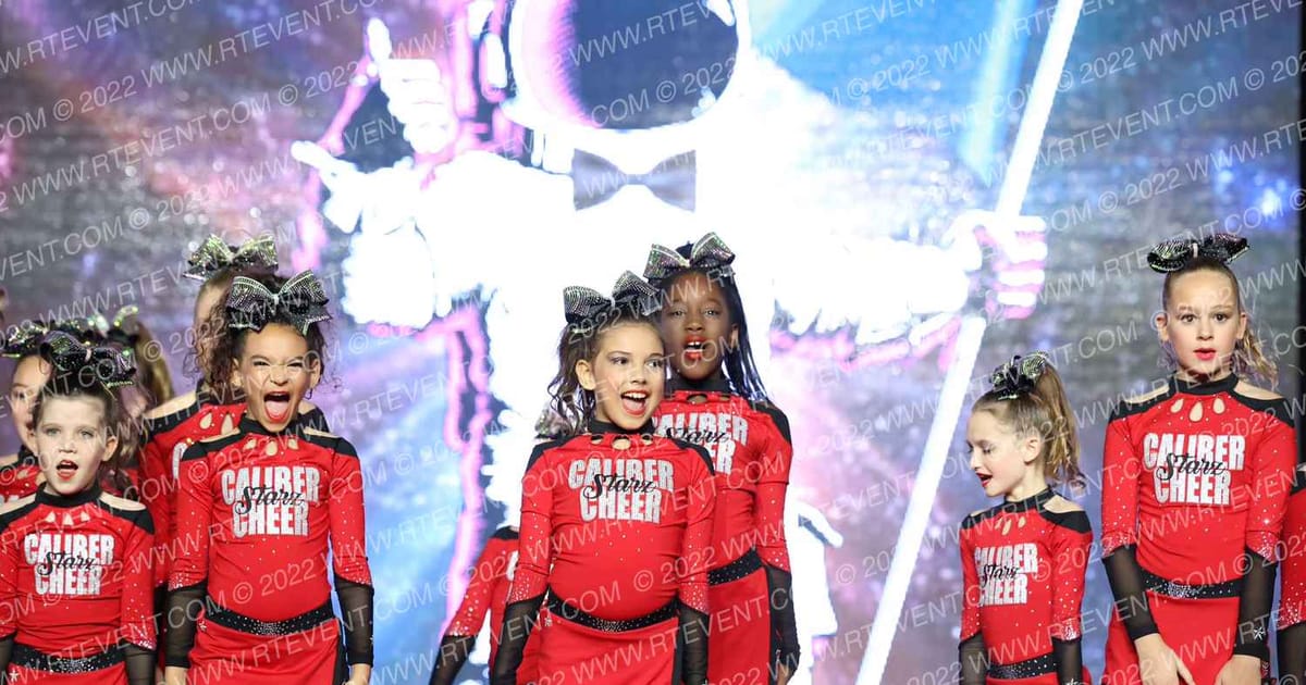 Caliber Cheer Starz Shooting Starz · Encore Houston