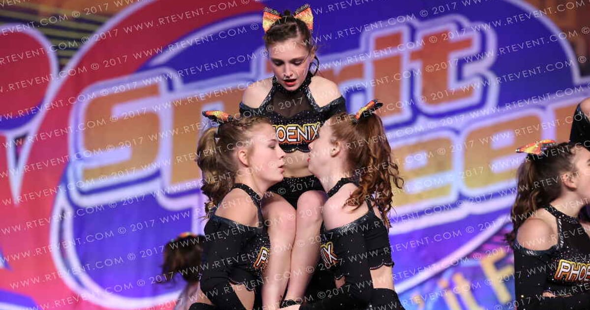 Phoenix Allstars Senior Smoke · Spirit Cheer Atlantic City Grand Nationals