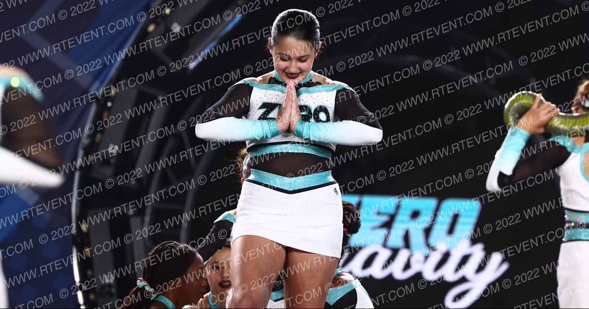 Zero Gravity Athletics Stellar · THE CHEER TOUR PIGEON FORGE