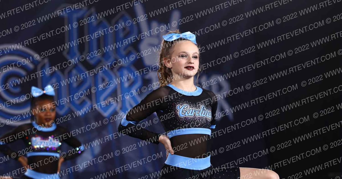 Carolina Athletics Glamour Girls · THE CHEER TOUR PIGEON FORGE