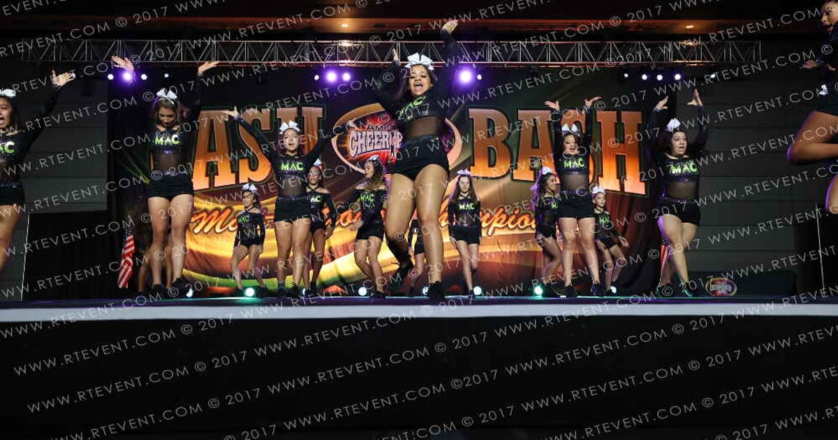 Modern American Cheer Onyx · Cash Bash Showdown DI DII