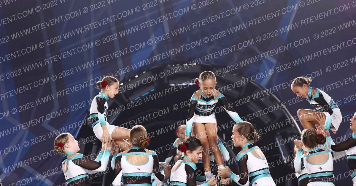 Zero Gravity Athletics Soleil · THE CHEER TOUR PIGEON FORGE