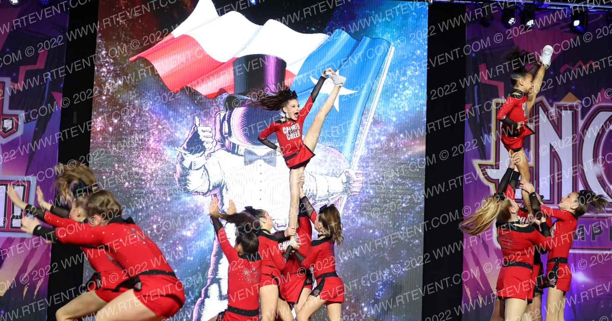 Caliber Cheer Starz Rockets · Encore Houston