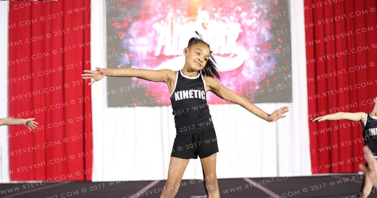 Kinetic All Star Cheer Blueberries · Aurora Grand Nationals