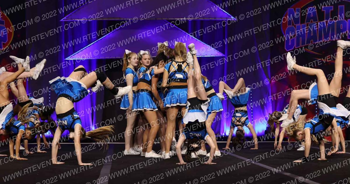 Nebraska Cheer Center Shooting Stars · Americas Best Grand Nationals