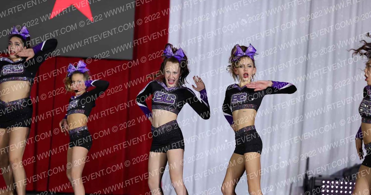 South Coast Cheer Blush · CHAMPS Grand Nationals DIDII