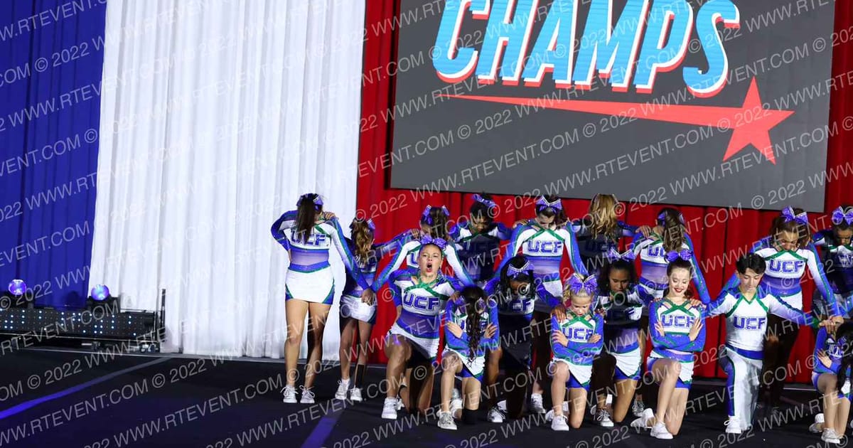 University Cheer Force Rain · CHAMPS Grand Nationals DIDII