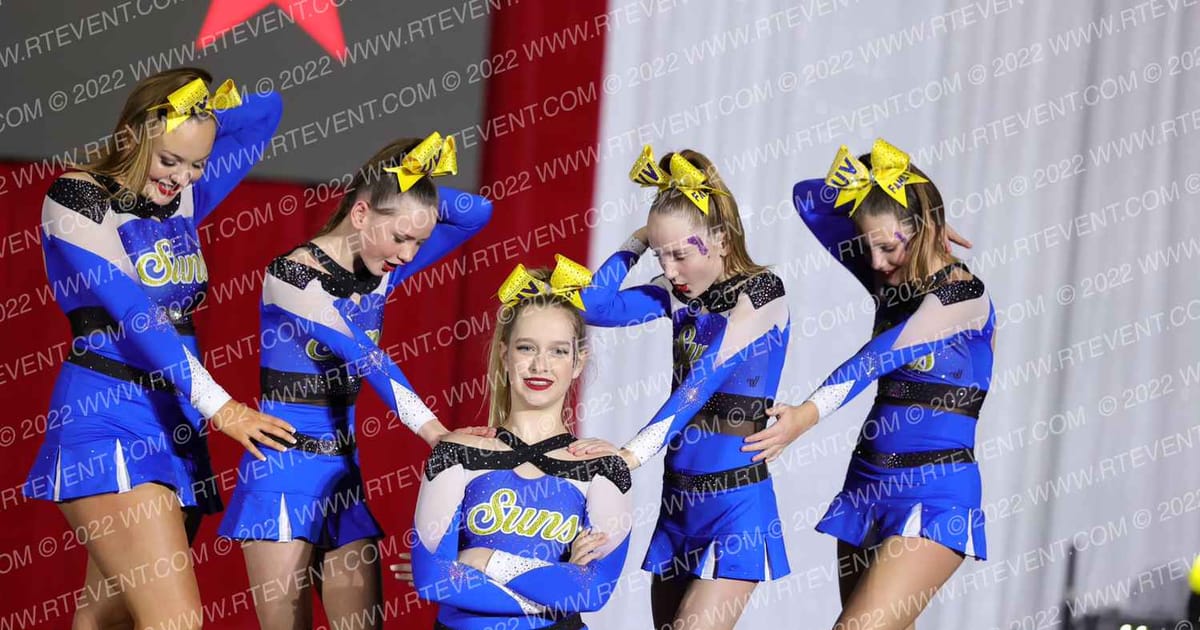 Cheer Central Suns Ultraviolet · CHAMPS Grand Nationals DIDII