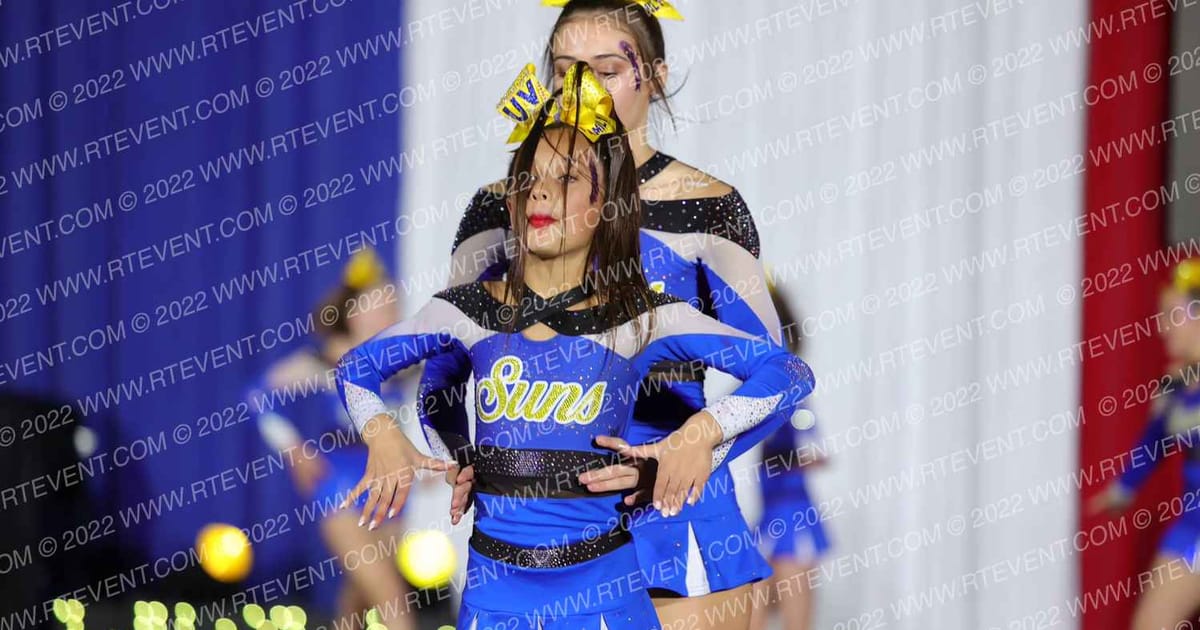 Cheer Central Suns Ultraviolet · CHAMPS Grand Nationals DIDII