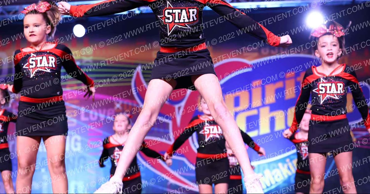Star Athletics Mini Pink · Spirit Cheer Super Nationals