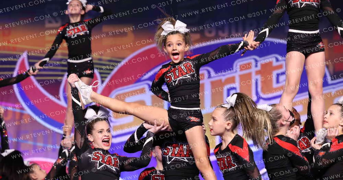 Star Athletics Youth Black · Spirit Cheer Atlantic City Grand Nationals