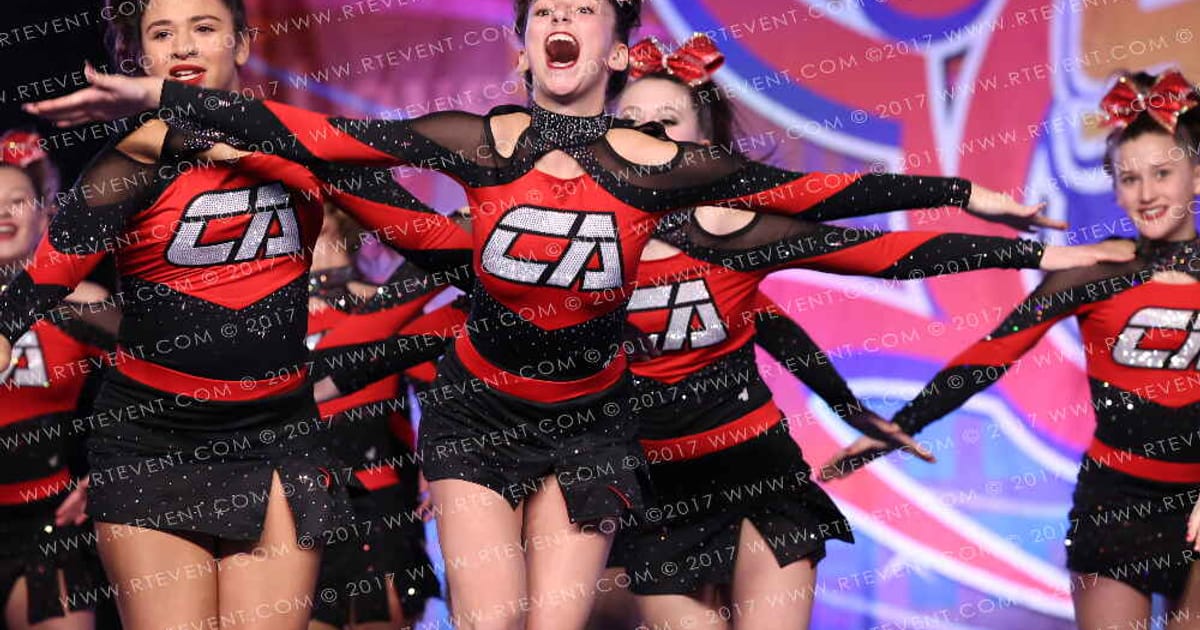 Core Athletix Red · Spirit Cheer Atlantic City Grand Nationals