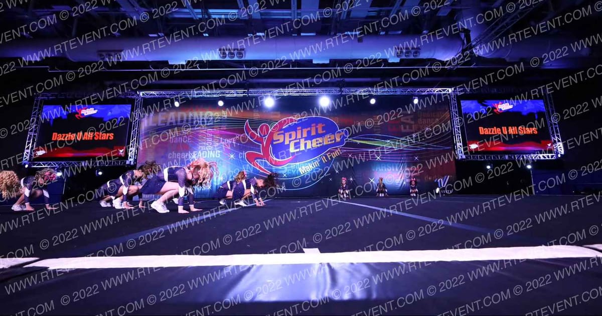Dazzle U All Stars Envy · Spirit Cheer Super Nationals