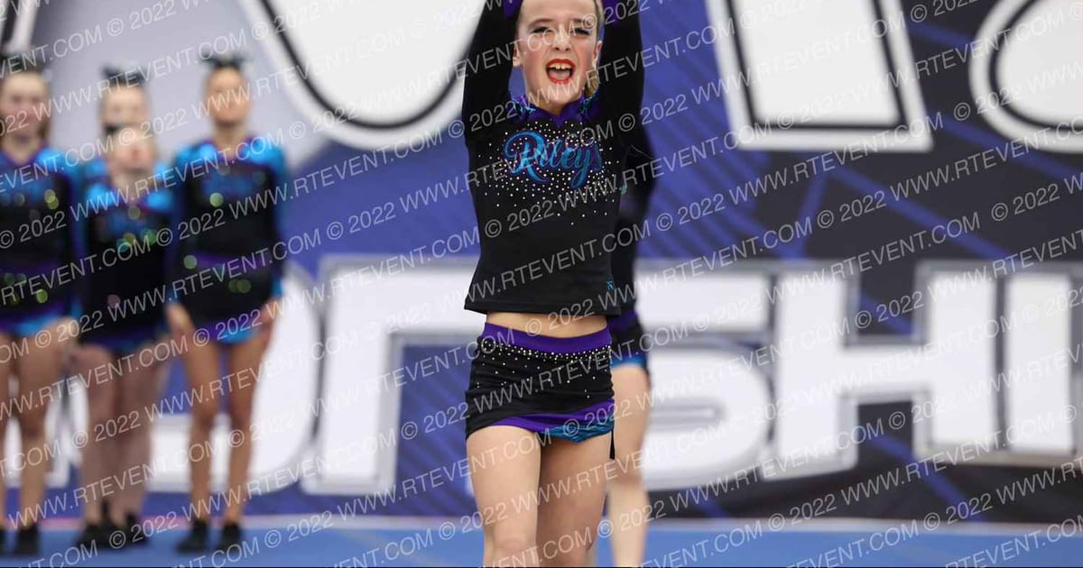 RILEYS CHEER ACADEMY BLACK DIAMONDS · Adrenaline