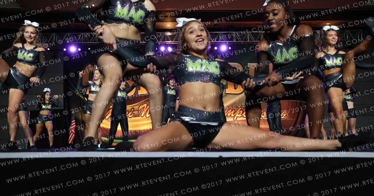Modern American Cheer Shade · Cash Bash Showdown DI DII