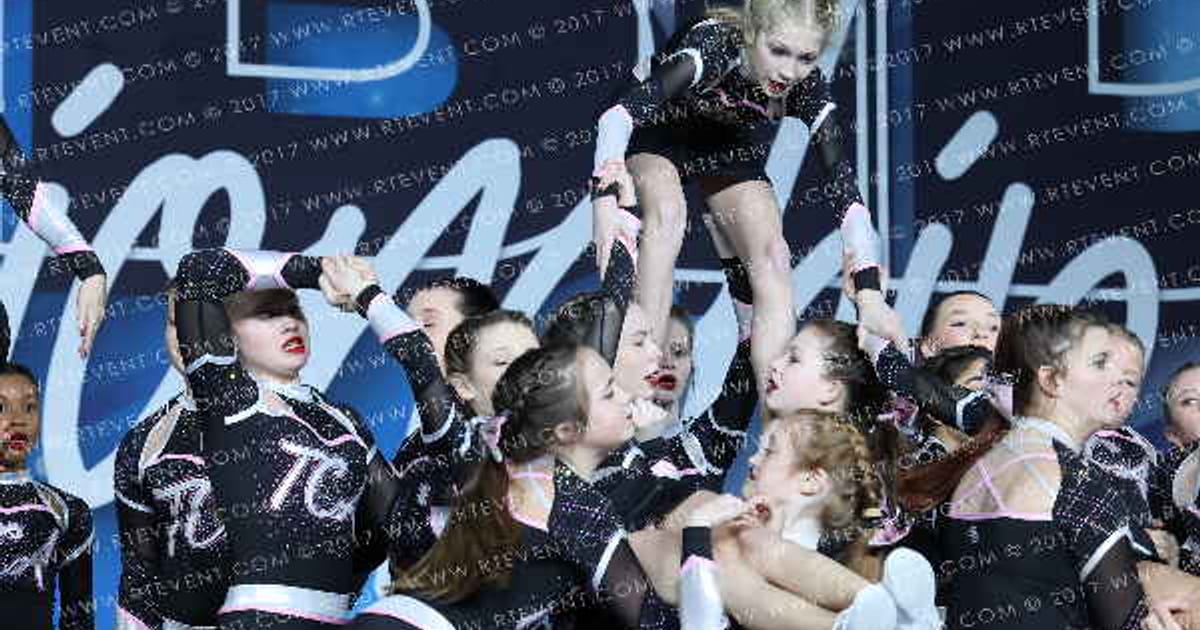 Tri-Cities Tumble & Cheer Junior Pink · ECC Big Bid Huntsville