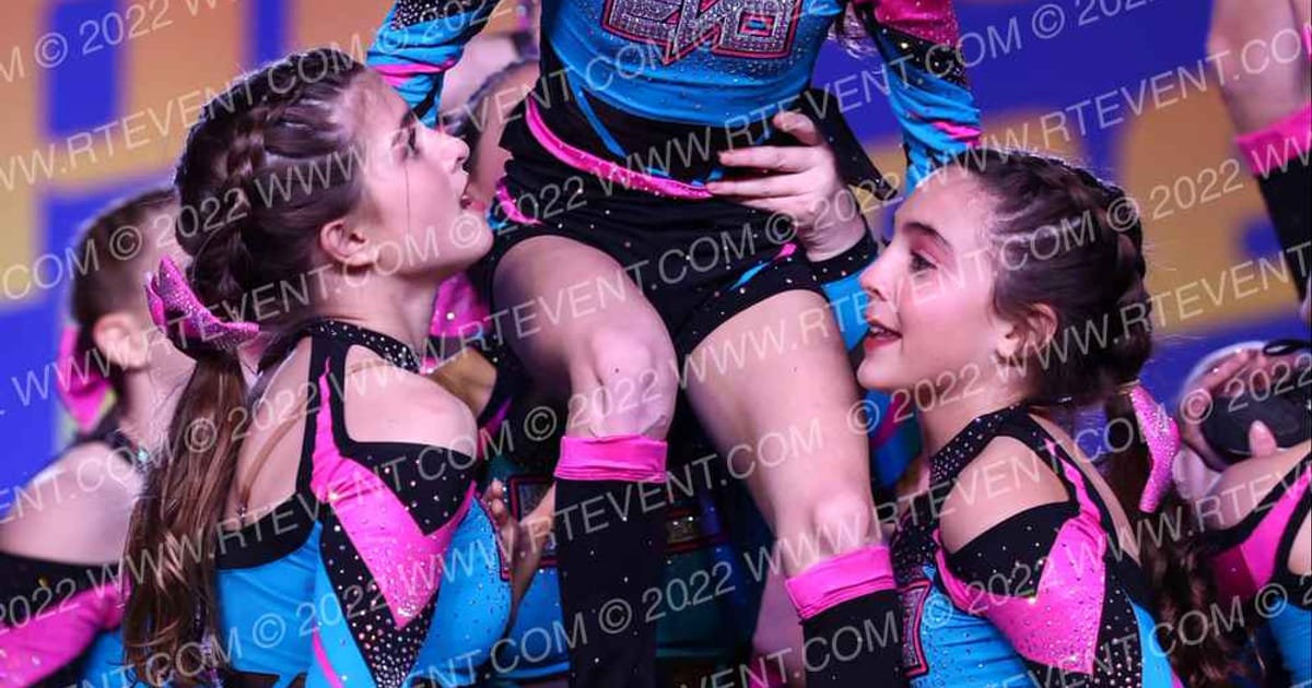 Evolution Cheer Teal Impact · Spirit Cheer Super Nationals