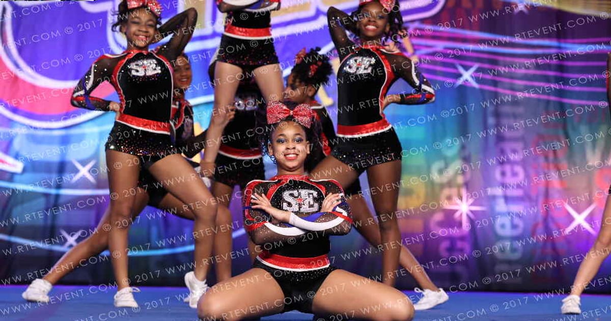 New Jersey Spirit Explosion FIRE · Spirit Cheer Atlantic City Grand Nationals