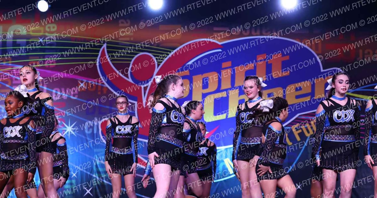 CDX Elite Blackhawks · Spirit Cheer Super Nationals