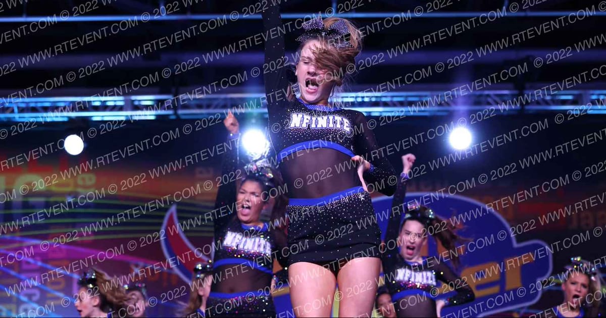 NFINITE All Stars BOMBSHELLS · Spirit Cheer Super Nationals