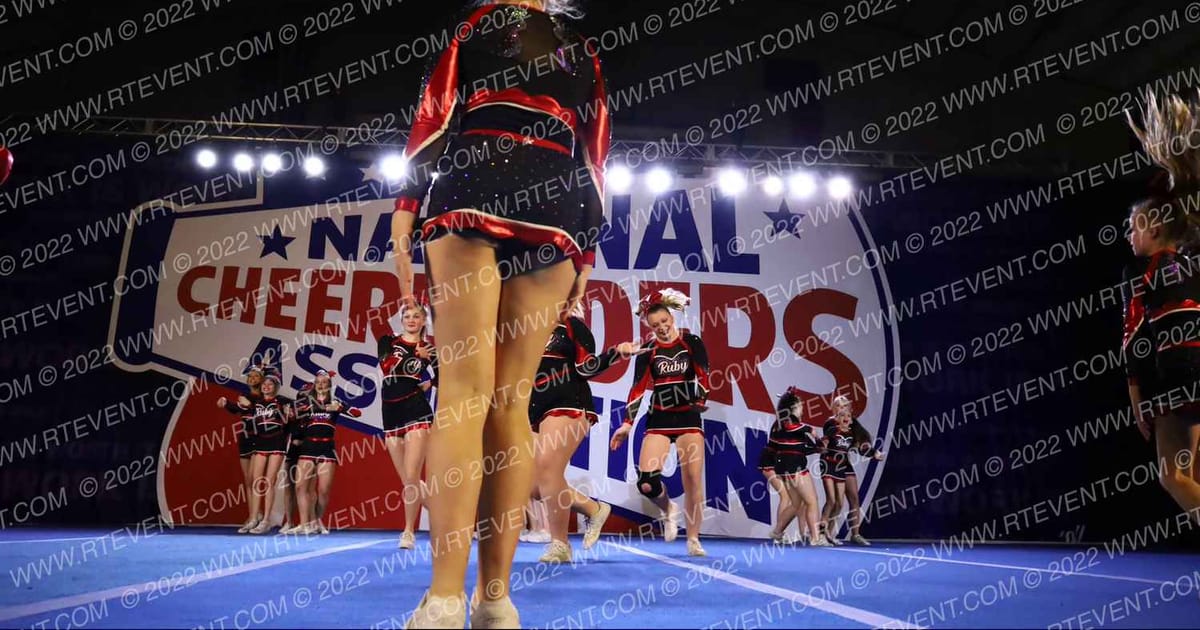 Ruby Red Cheer Royal Rubies · NCA Concord Classic