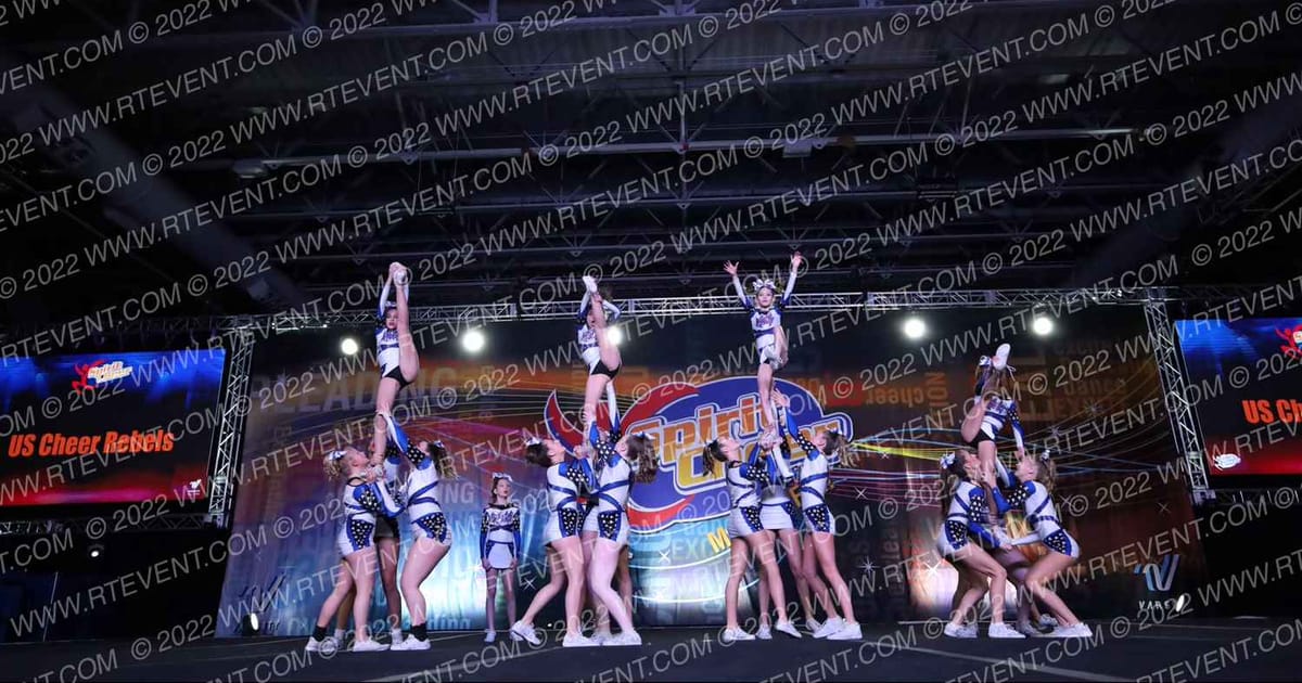 US Cheer Rebels Roulette Rebels · Spirit Cheer Super Nationals