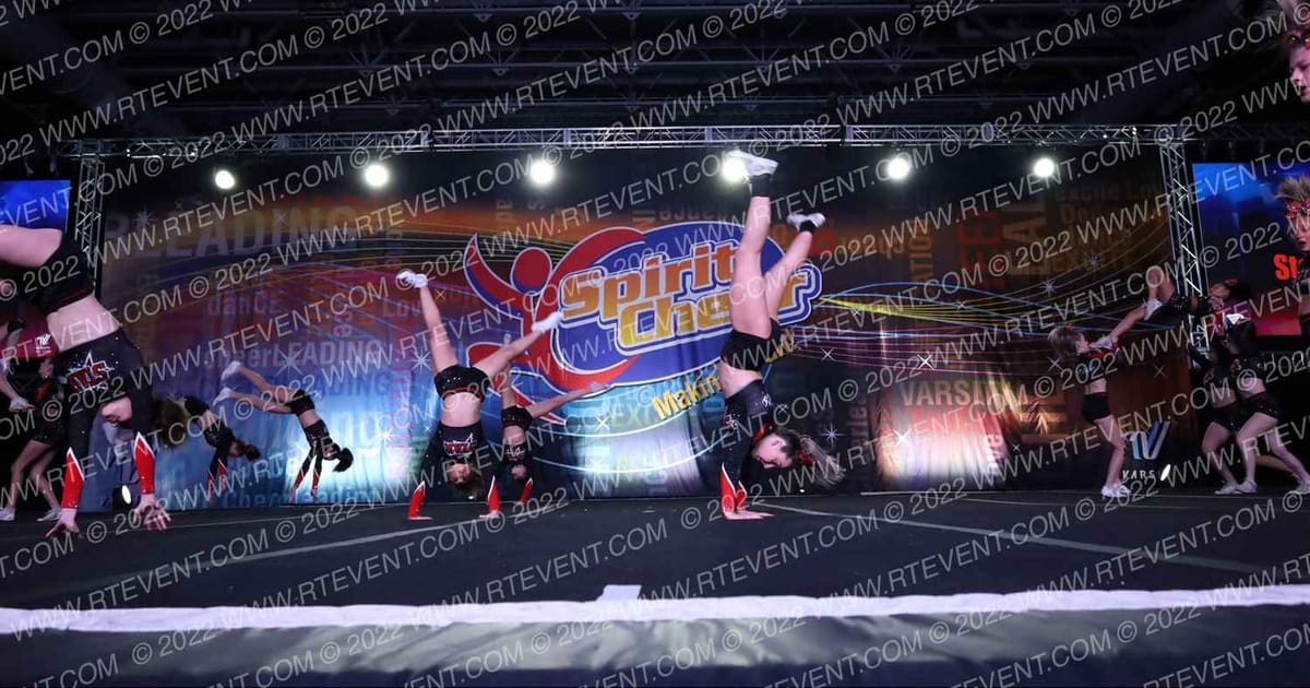 Star Athletics Senior Gold · Spirit Cheer Super Nationals