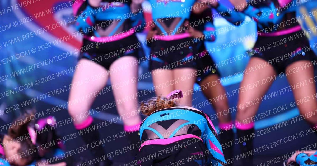Evolution Cheer Teal Fury · Spirit Cheer Super Nationals