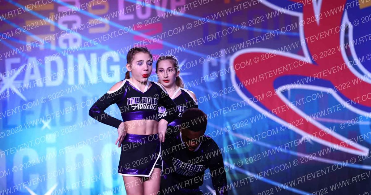 New World Athletics Sandstorm · Spirit Cheer Super Nationals