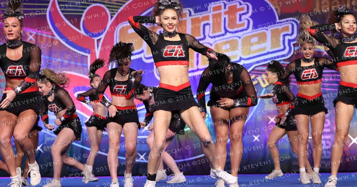 Core Athletix Black Bullets · Spirit Cheer Atlantic City Grand Nationals