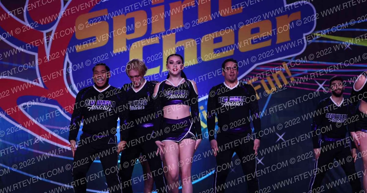 New World Athletics Flood 5 · Spirit Cheer Super Nationals