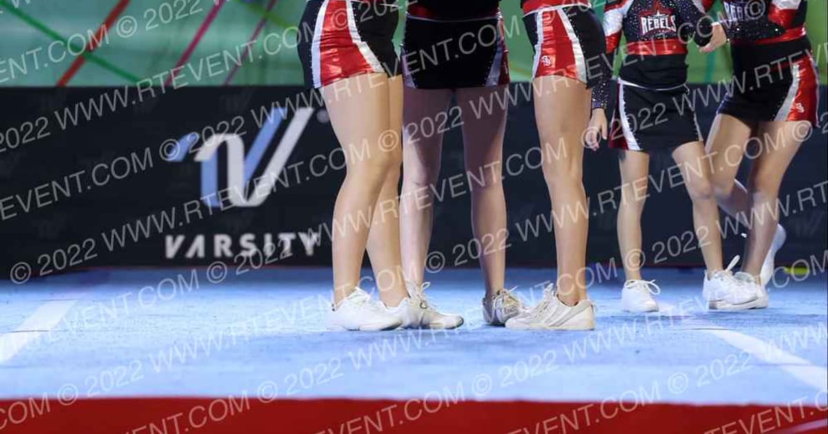 East Pasco Rebels Cheer Flare · The STATE Daytona Beach Nationals