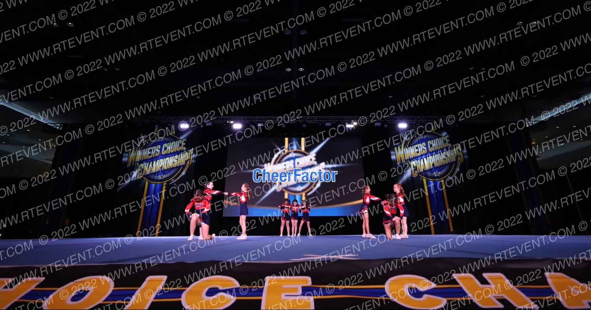 CheerFactor Wonder · Foxwood WC